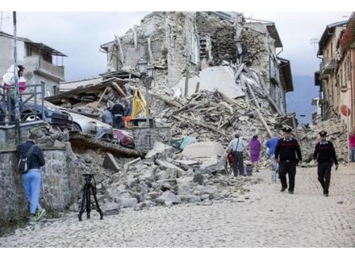 Il terremoto ad Amatrice